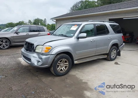 2003 Toyota Sequoia Sr5 V8 from USA, damaged, VIN 5TDBT44A23S190864